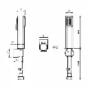 AER - SC 11 BL CLOSET SHOWER