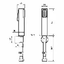 AER - SC 11 PGM CLOSET SHOWER