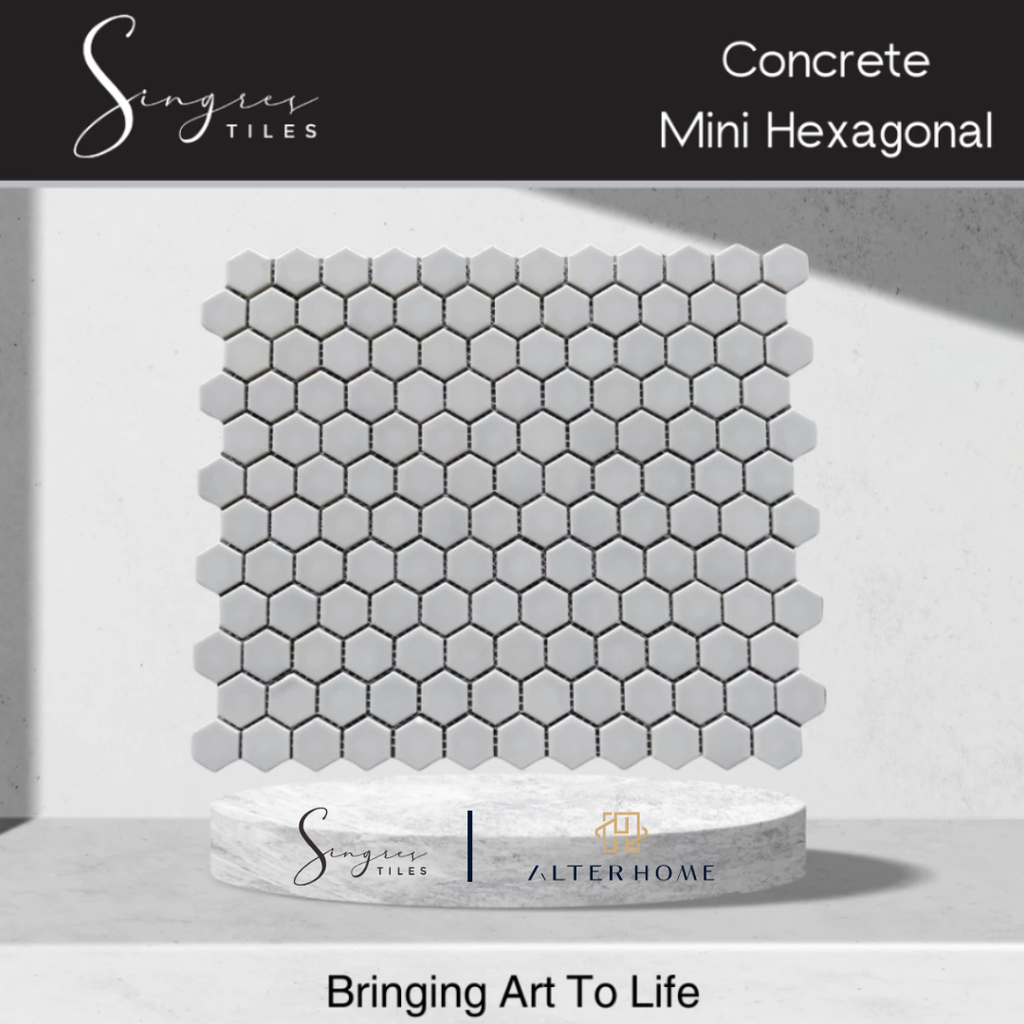 SINGRES - MINI HEXAGONAL MATT