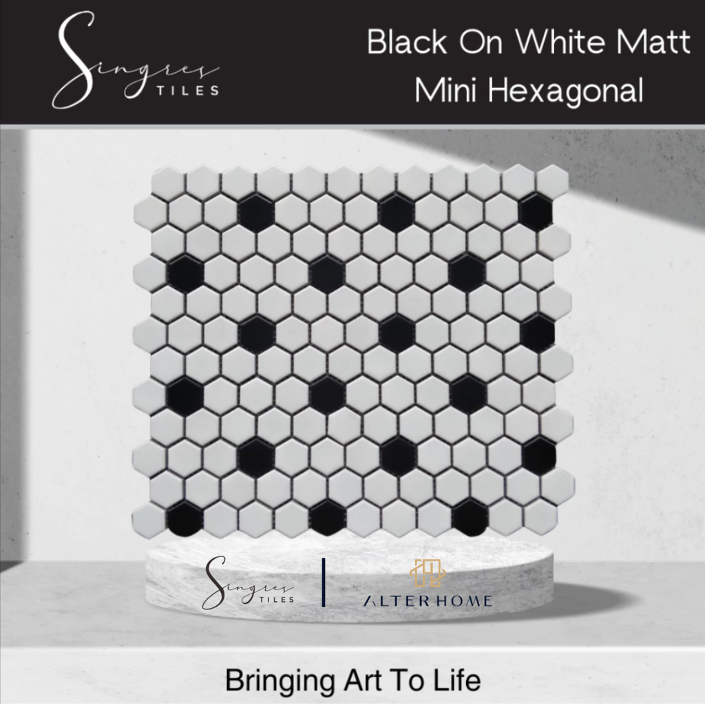 SINGRES - MINI HEXAGONAL MATT