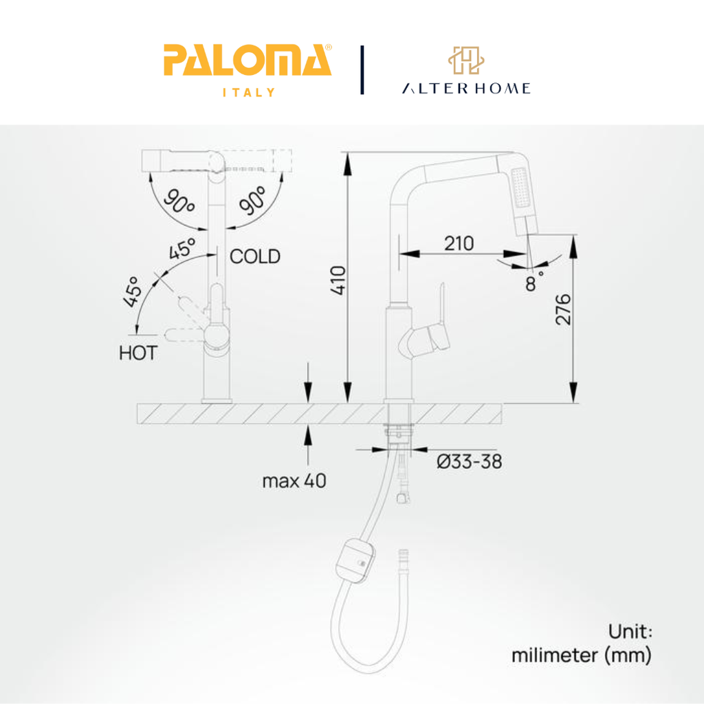 PALOMA - FCP2653MW/ KRAN