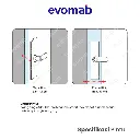 EVOMAB - EDLK-MK1C DIGITAL LOCK FINGER PRINT + PIN + KARTU