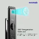 EVOMAB - EDLK-MK7 DIGITAL LOCK FINGER PRINT + PIN + KARTU + APP + CAMERA + 3D FACE RECOGNATION