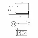 AER - ACS 01-09GM TISSUE HOLDER