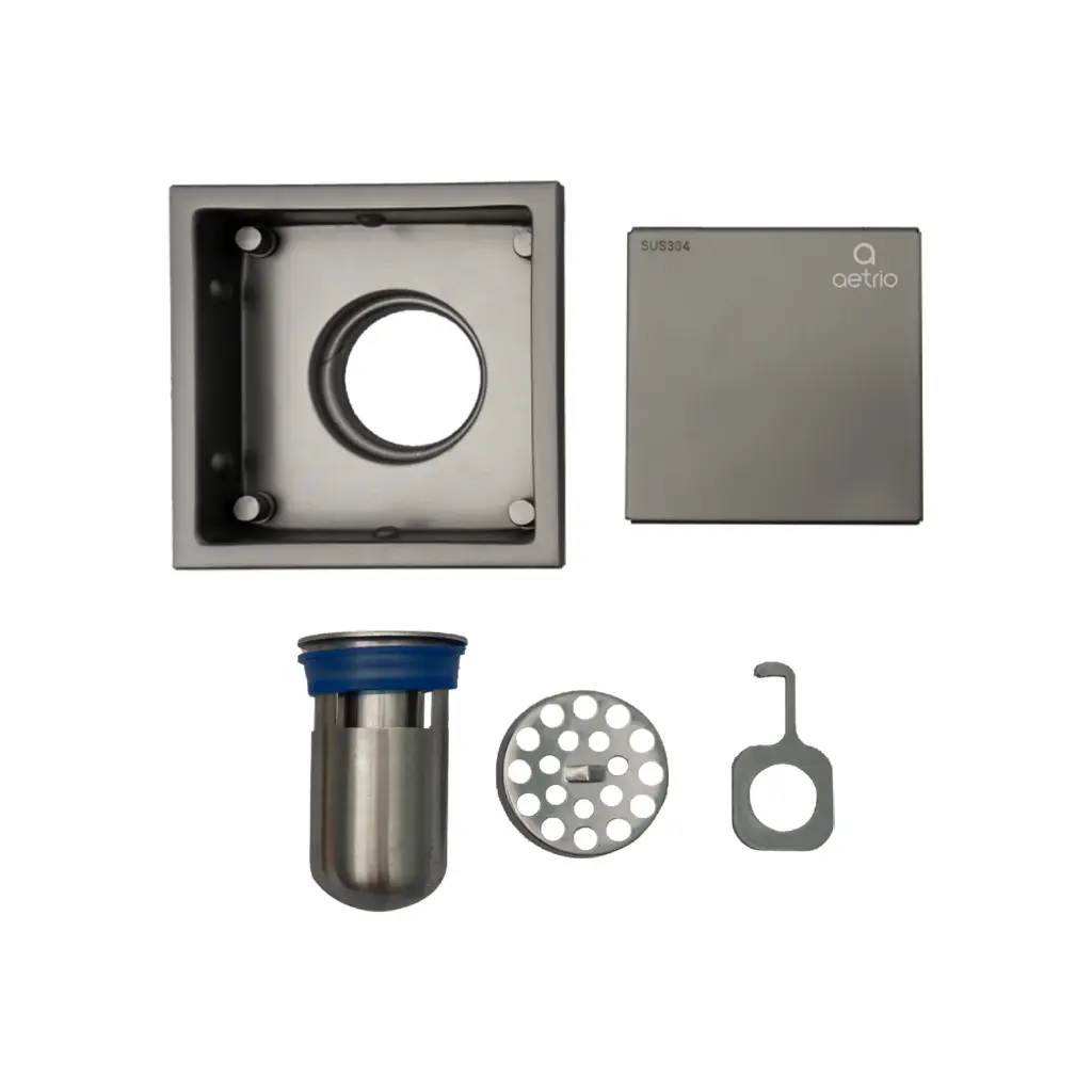 AETRIO - FD-X711DA GRAPHITE FLOOR DRAIN