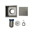AETRIO - FD-X711DA GRAPHITE FLOOR DRAIN
