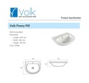 VOLK - P01 WALL HUNG LAVATORY