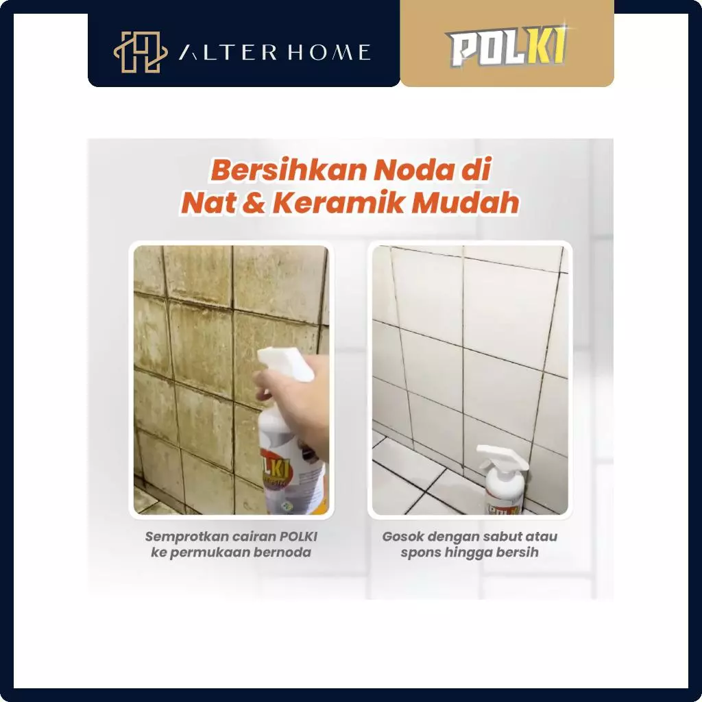 POLKI - PEMBERSIH NAT DAN KERAMIK