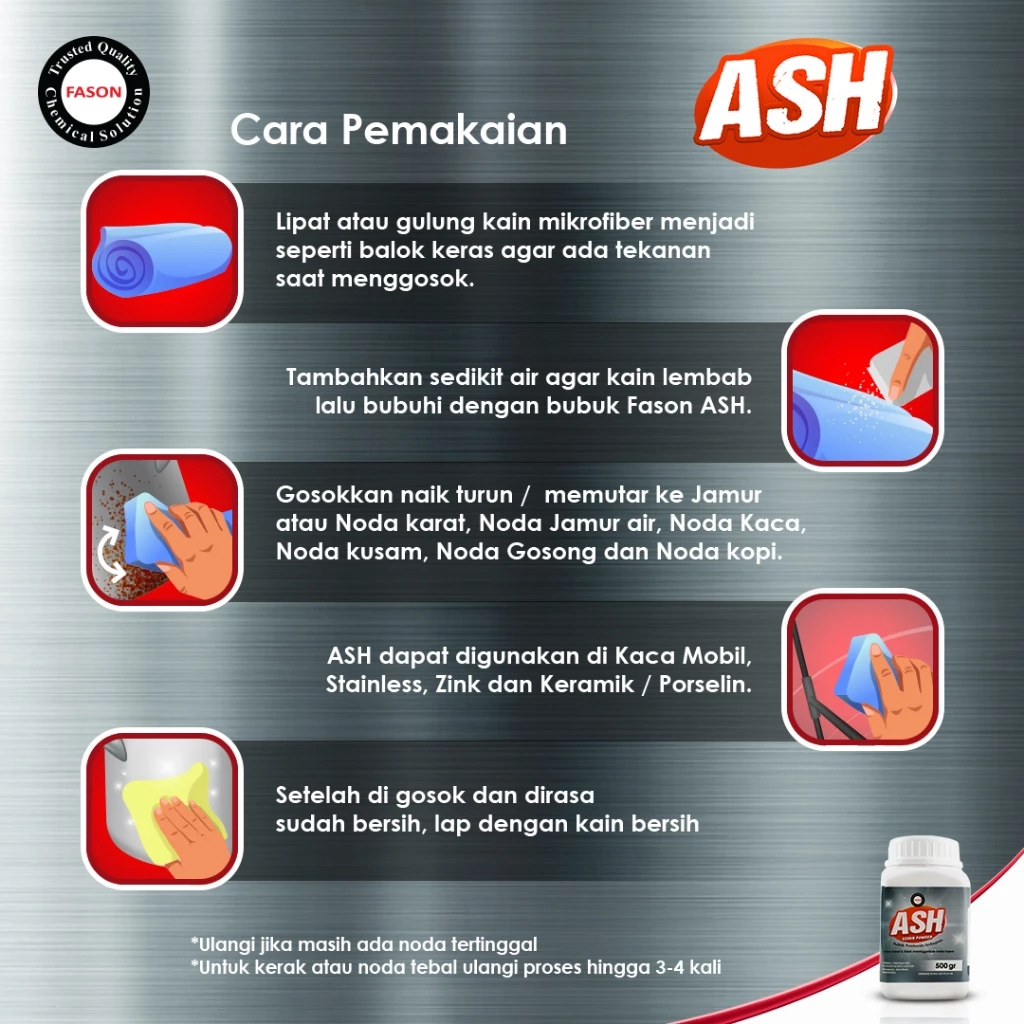 FASON - ASH CLEANER
