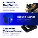 SHIMIZU  - POMPA AIR PB 228 BIT K BOOSTER PUMP + KABEL
