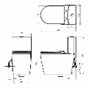 AER - OSC - 05 SIPHONIC ONE PIECE TOILET