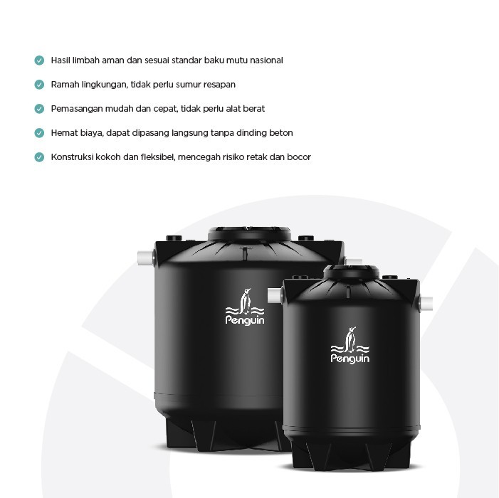 PENGUIN - BIOROTECH BIS 100 SEPTIC TANK
