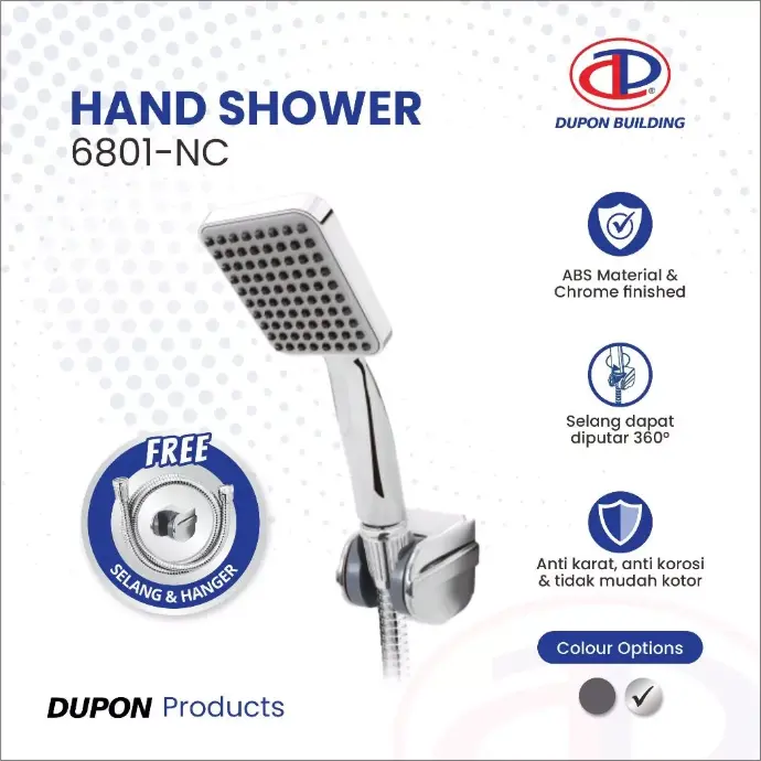 DUPON - 6801-NC HAND SHOWER SET