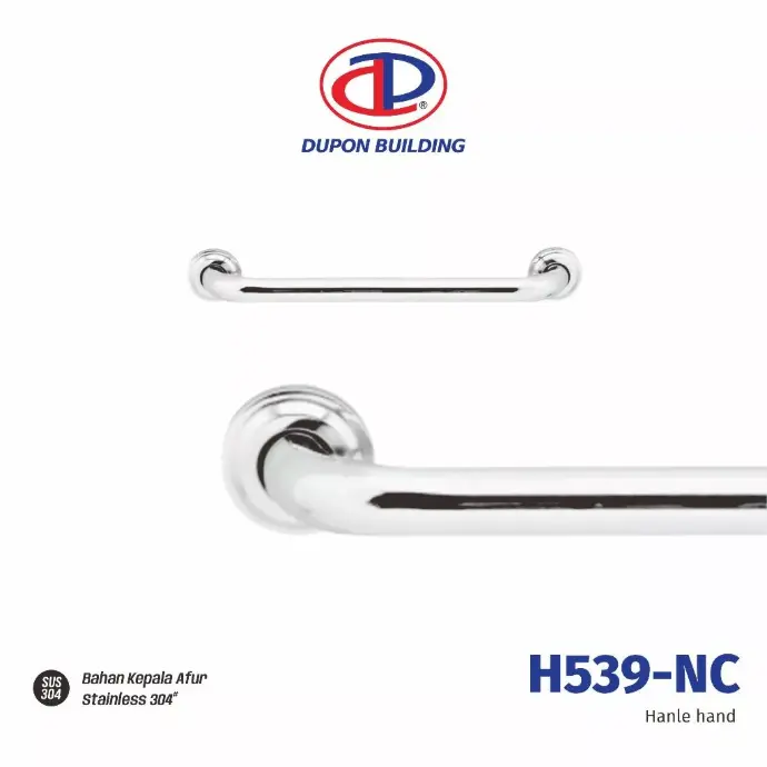 DUPON - H539-NC.600 HANDLE HAND STAINLESS CHROME