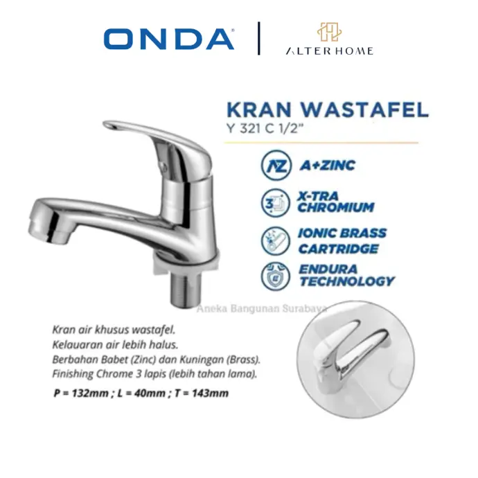ONDA - KRAN WASTAFEL Y 321 C 1/2"