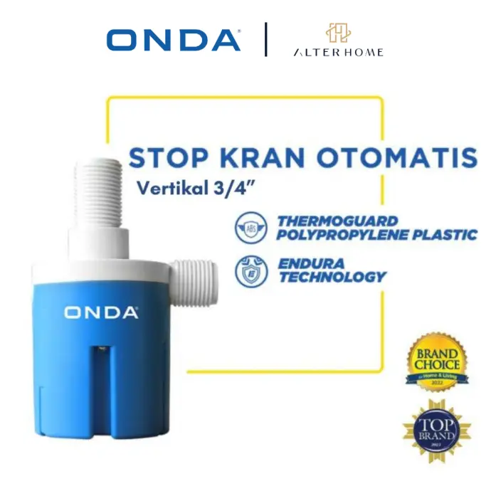 ONDA - STOP KRAN OTOMATIS VERTIKAL 1/2“
