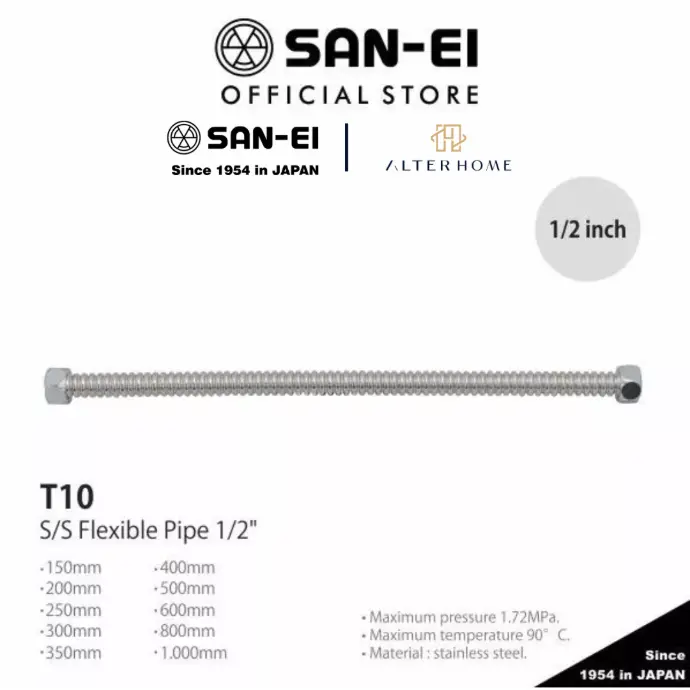 SAN-EI - T10- FLEXIBEL 1/2-350MM