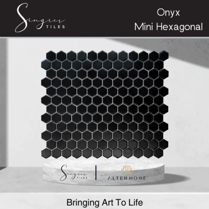 SINGRES - MINI HEXAGONAL MATT