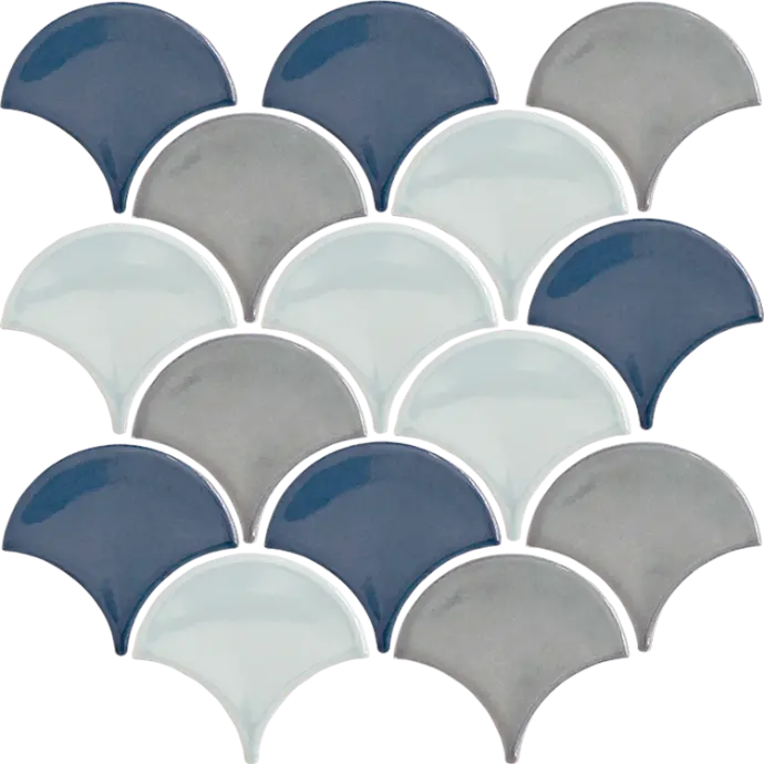 SINGRES - FISH SCALE CONCAVE GLOSSY