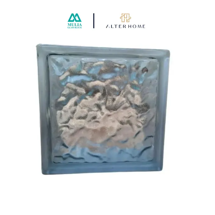 MULIA - GLASS BLOCK 95020 CRYSTALLIZE SATIN