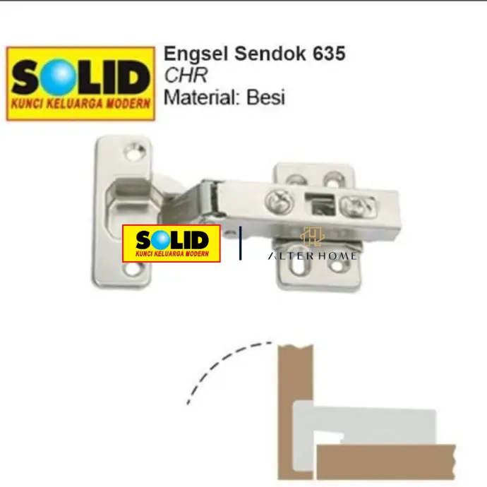 SOLID - 635 ENGSEL SENDOK BENGKOK CHR