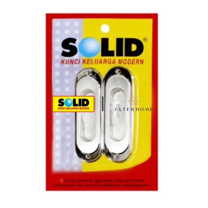 SOLID - FPP 61.62 HANDLE CHR+SN