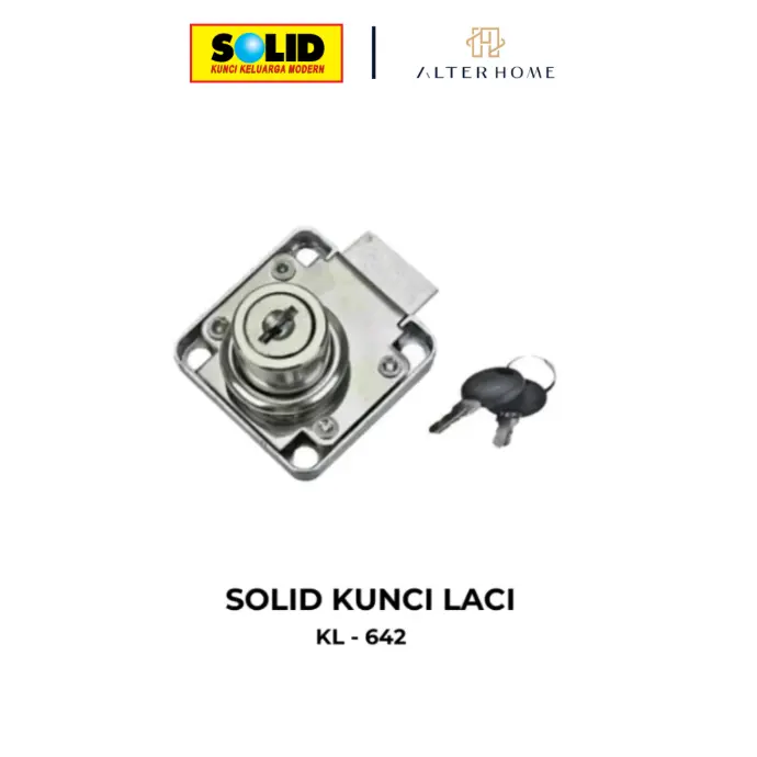 SOLID - KL-642 KUNCI LACI CHR