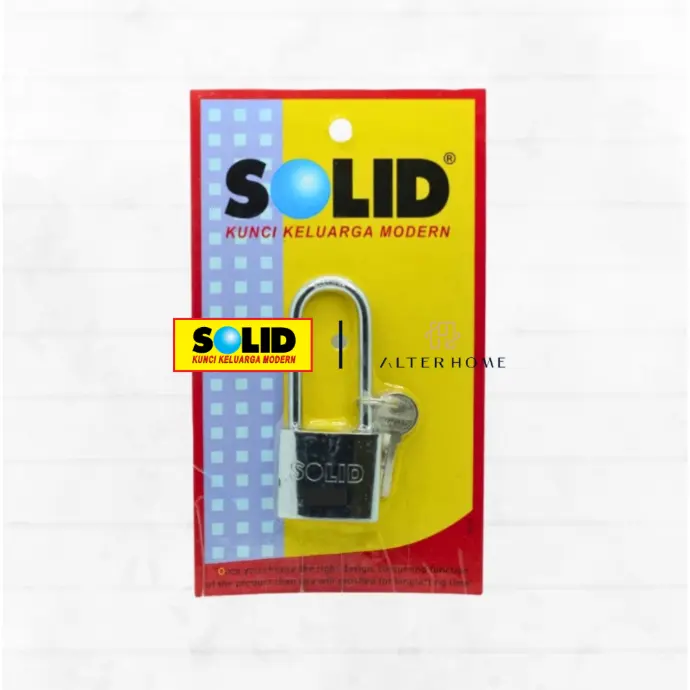 SOLID - 818-50MM (L) GEMBOK CHR