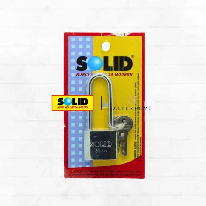 SOLID - 818-30MM (L) GEMBOK CHR
