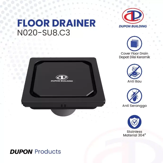DUPON - N020-SU.8 C3 FLOOR DRAIN