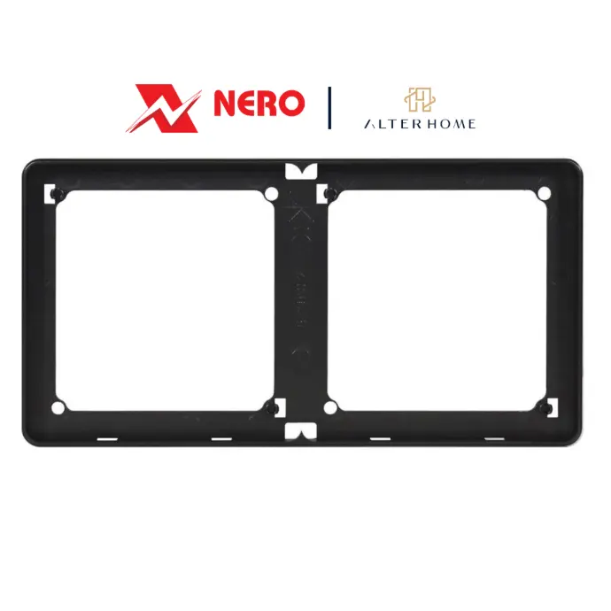 NERO - CASA X2 - MB X2286-MB 2 Gang Frame