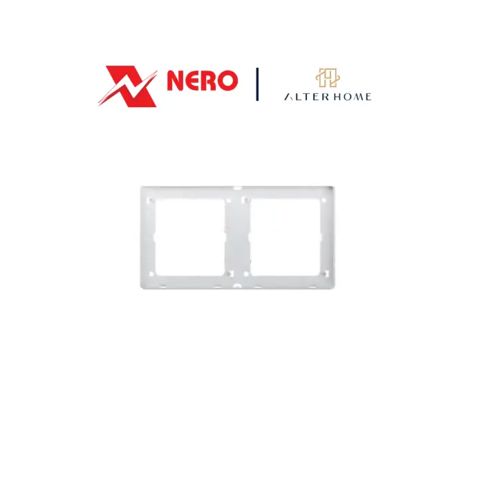 NERO - CASA X2 - W X2286-W 2 Gang Frame
