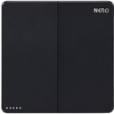 NERO - CASA X2 - MB X21021-MB 2 GANG 1 WAY