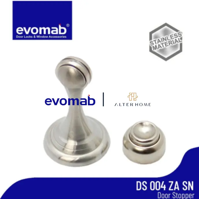 EVOMAB - MACC-DS004-SN DOOR STOPPER MAGNET STAINLESS