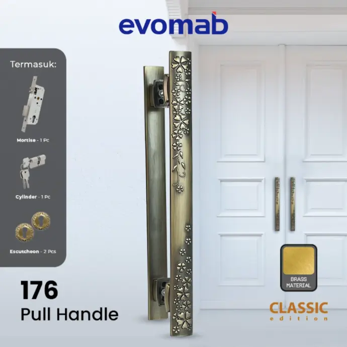 EVOMAB - MPHD-176-AB PULL HANDLE ZINC ALLOY