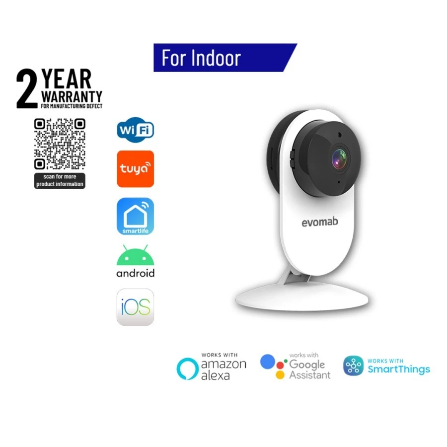EVOMAB - EIPC-STD1 IP CCTV INDOOR STANDAR HD DENGAN WIFI