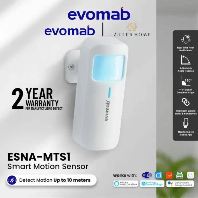 EVOMAB - ESNA-MTS1 SENSOR GERAK DENGAN WIFI