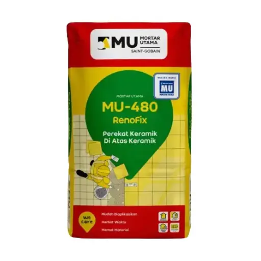 [SEM-MOR-00009] MORTAR UTAMA - MU-480 PEREKAT KERAMIK DIATAS KERAMIK