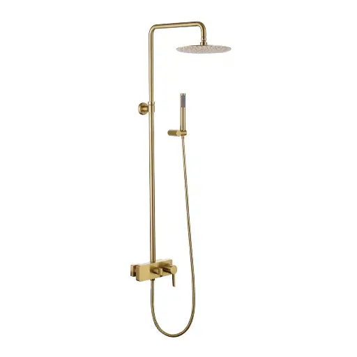 [FIT-AET-00006] AETRIO - FN-27300NG SHOWER SYSTEM SERIES 3 WAY BRUSH GOLD