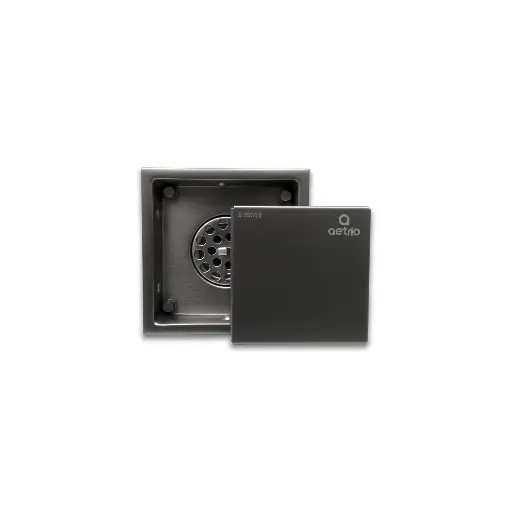 [FIT-AET-00026] AETRIO - FD-X711DA GRAPHITE FLOOR DRAIN
