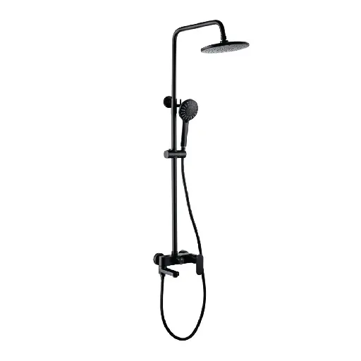 [FIT-AET-00028] AETRIO - FN-12091BN SHOWER SYSTEM SERIES 3 WAY BLACK MATTE