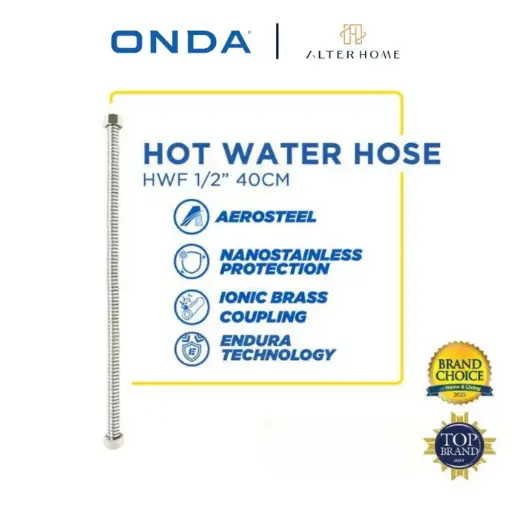 [FIT-OND-00040] ONDA HWF 1/2" X 1/2" 40 CM 