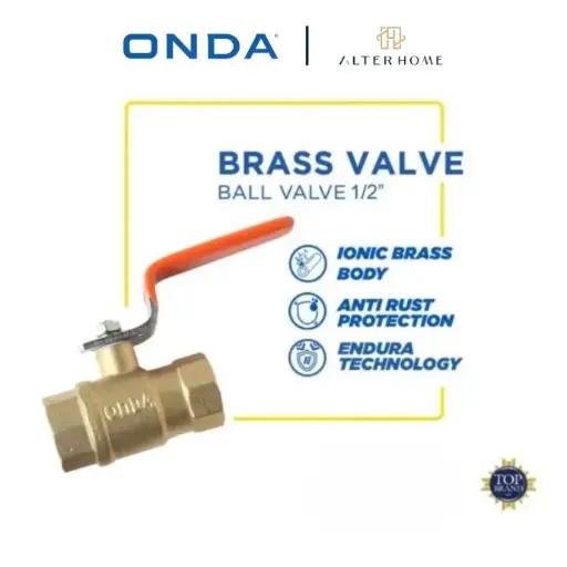 [FIT-OND-00041] ONDA BALL VALVE 1/2"