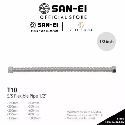 [FIT-SANE-00029] SAN-EI - T10- FLEXIBEL 1/2-350MM