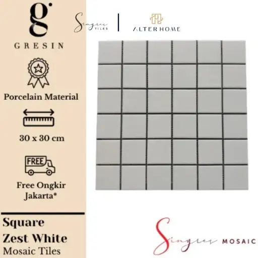[MOS-SIN-00016] SINGRES - SQUARE EMBOSSED
