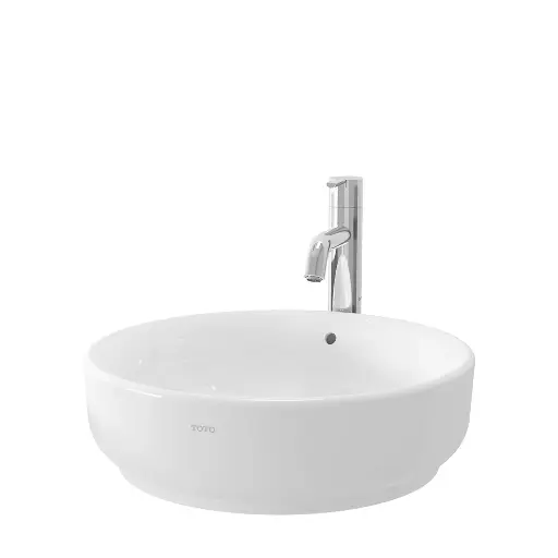 [SAN-TOTO-00019] TOTO - LW895J "OMNI " CONSOLE LAVATORY COMPLETE WITH BRACKETS (TX809LV5) (Ø = 430 MM, HEIGHT = 130 MM)