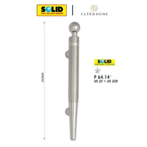 [DOO-SOL-00021] SOLID - P 64.14 PULL HANDLE US 32+US 32D