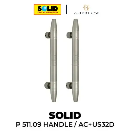 [DOO-SOL-00022] SOLID - P 511.09 PULL HANDLE AC+US 32D