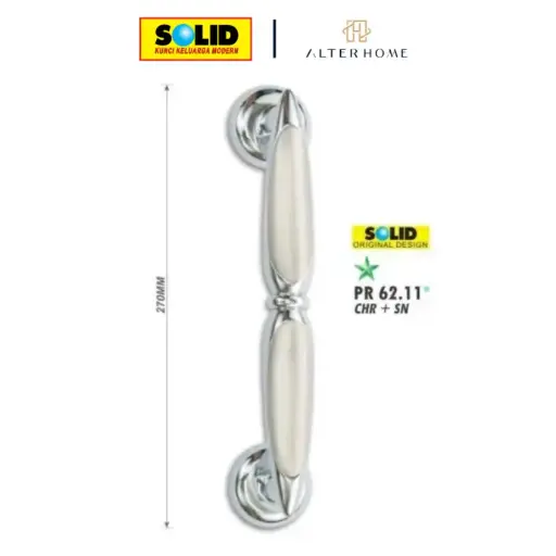 [DOO-SOL-00025] SOLID - PR 62.11 PULL HANDEL CHR+SN