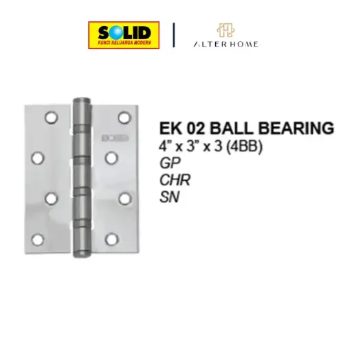 [DOO-SOL-00035] SOLID - EK 2 (4''X3''X3) 4BB ENGSEL BESI GP